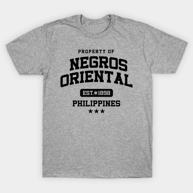 Negros Oriental - Property of the Philippines Shirt T-Shirt by pinoytee